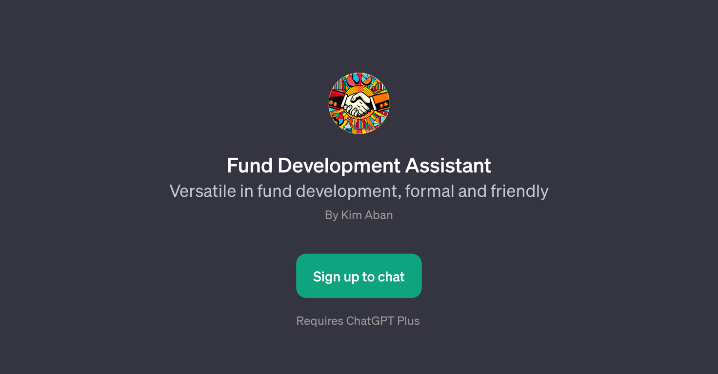 Fund Development Assistant website