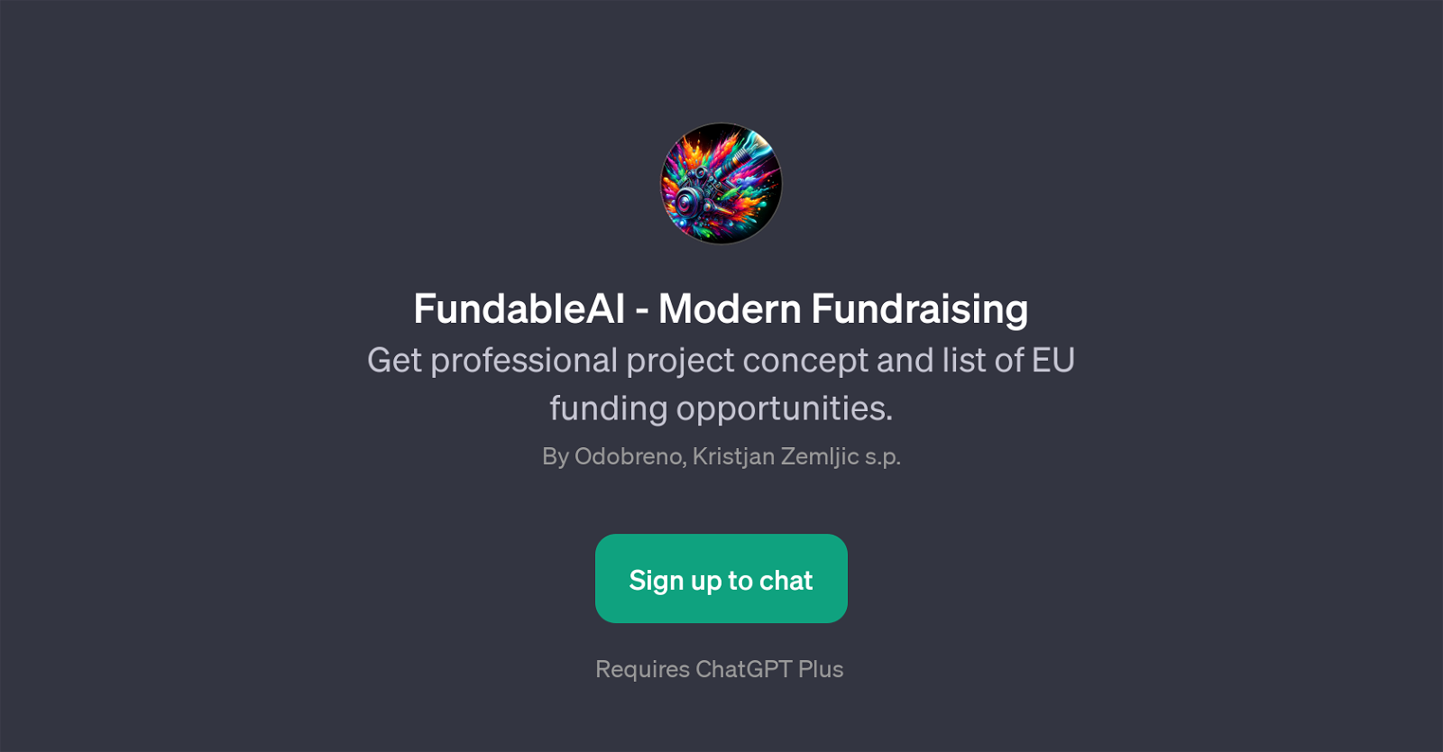 FundableAI website