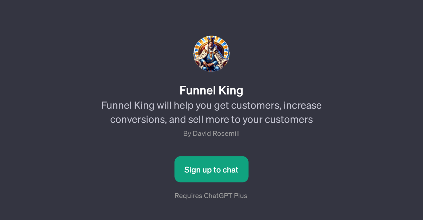 Funnel King website