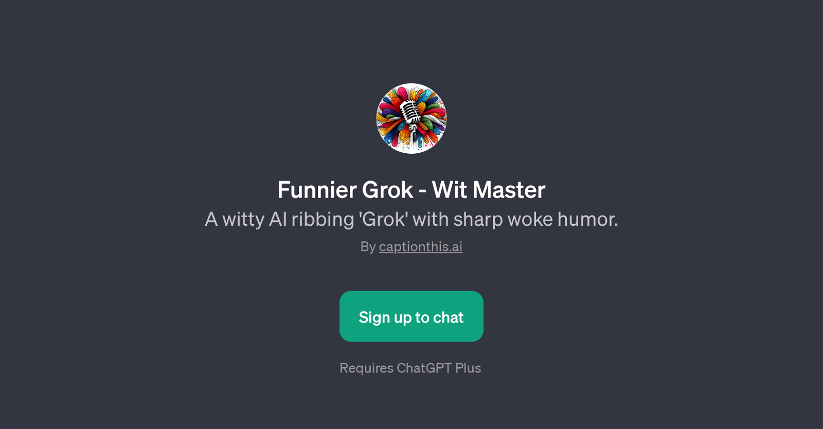 Funnier Grok - Wit Master website