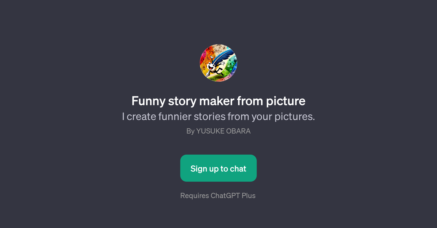 Funny story maker from picture website