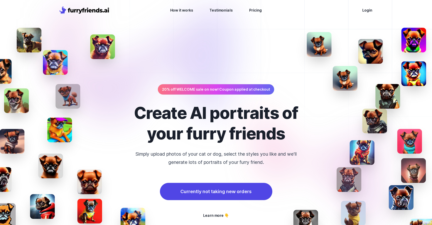 Furryfriends website