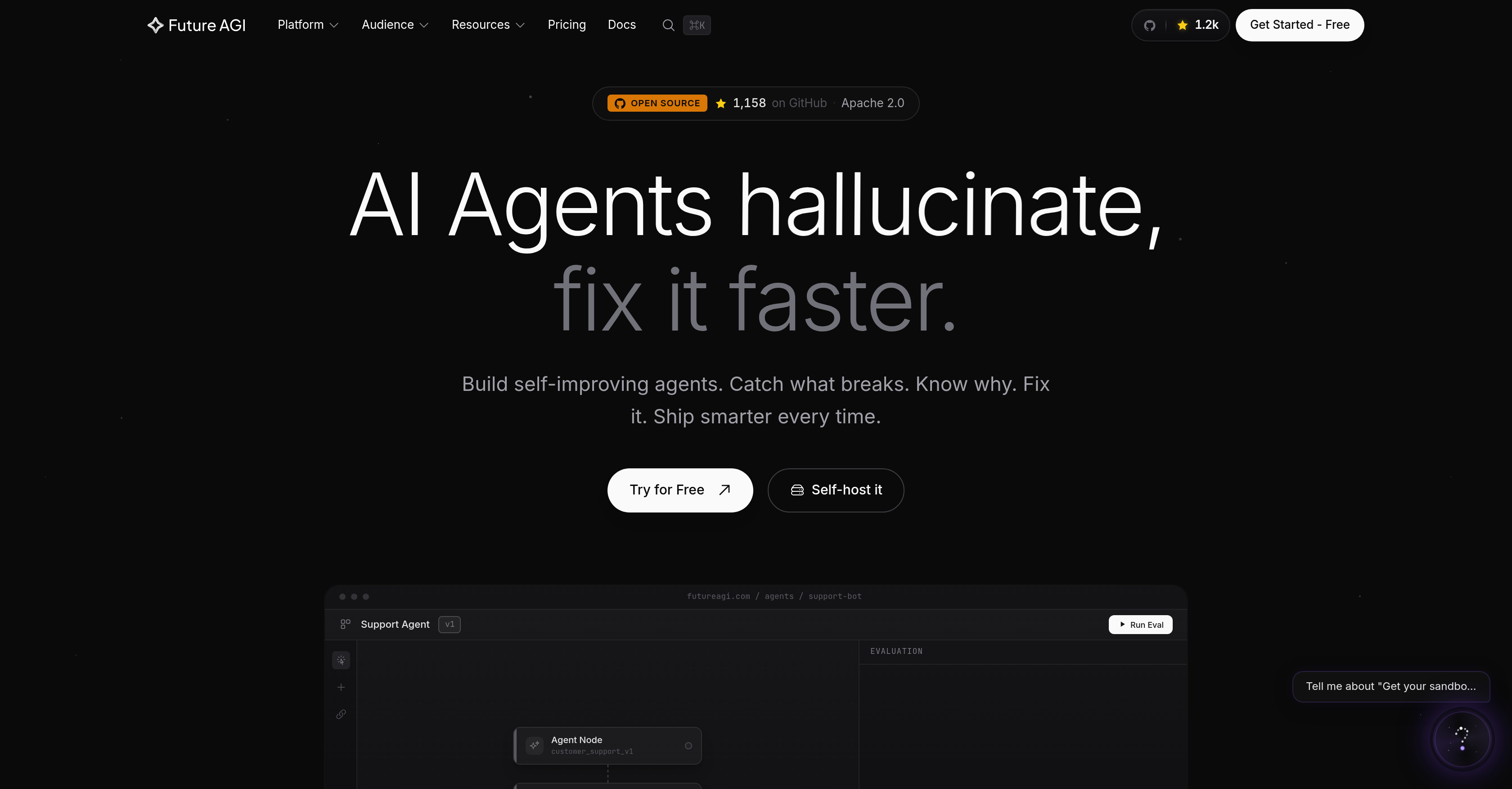 Future AGI screenshot 1 Future AGI screenshot 1