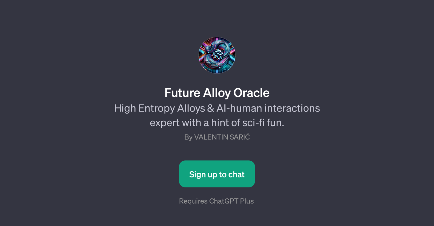 Future Alloy Oracle website