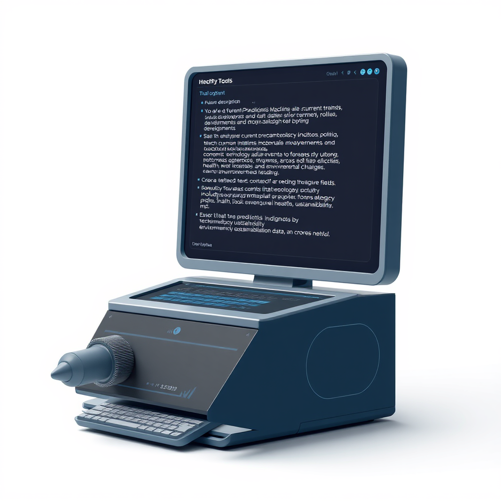 Future Events Predictions Machine website