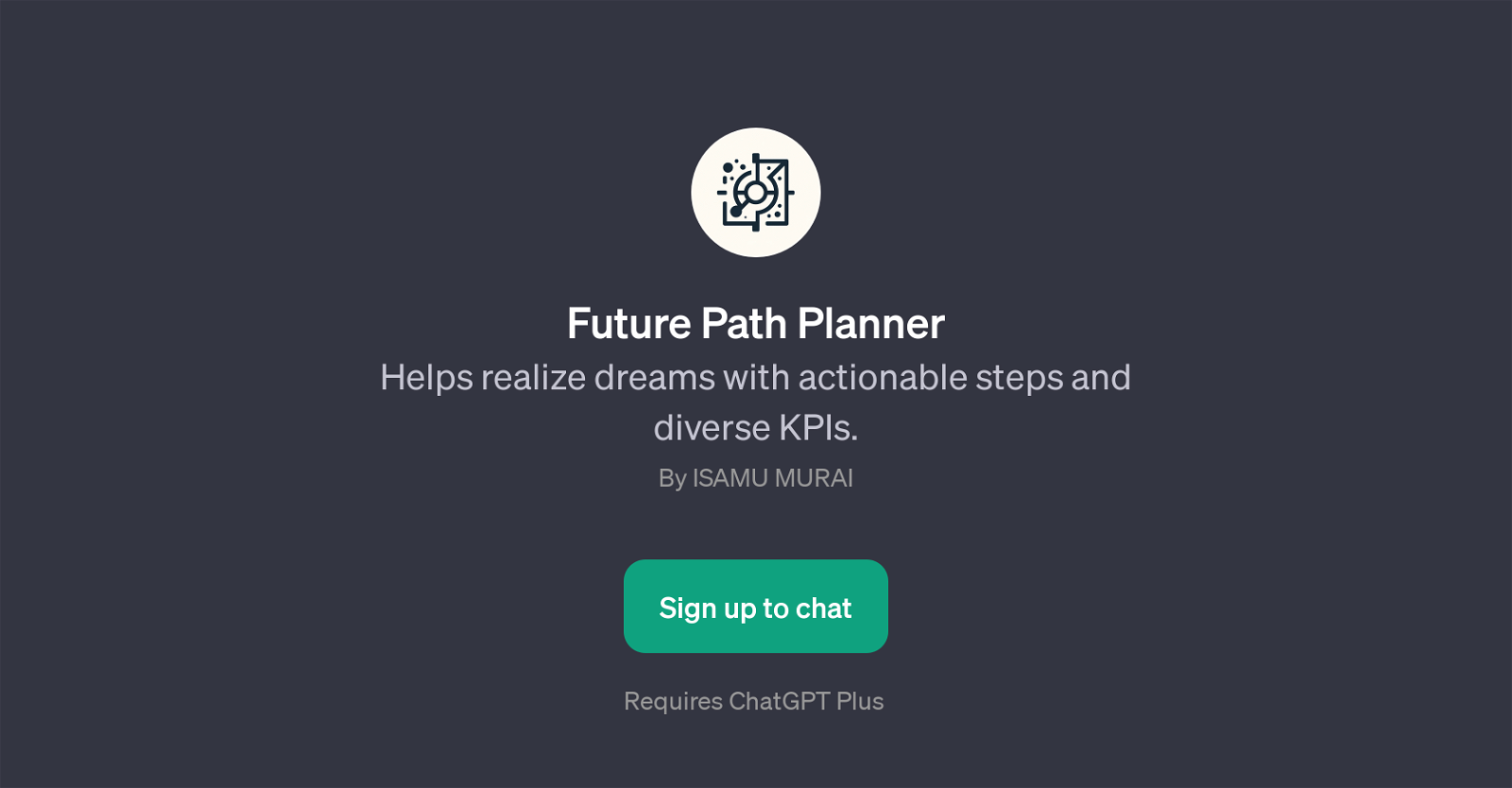 Future Path Planner website