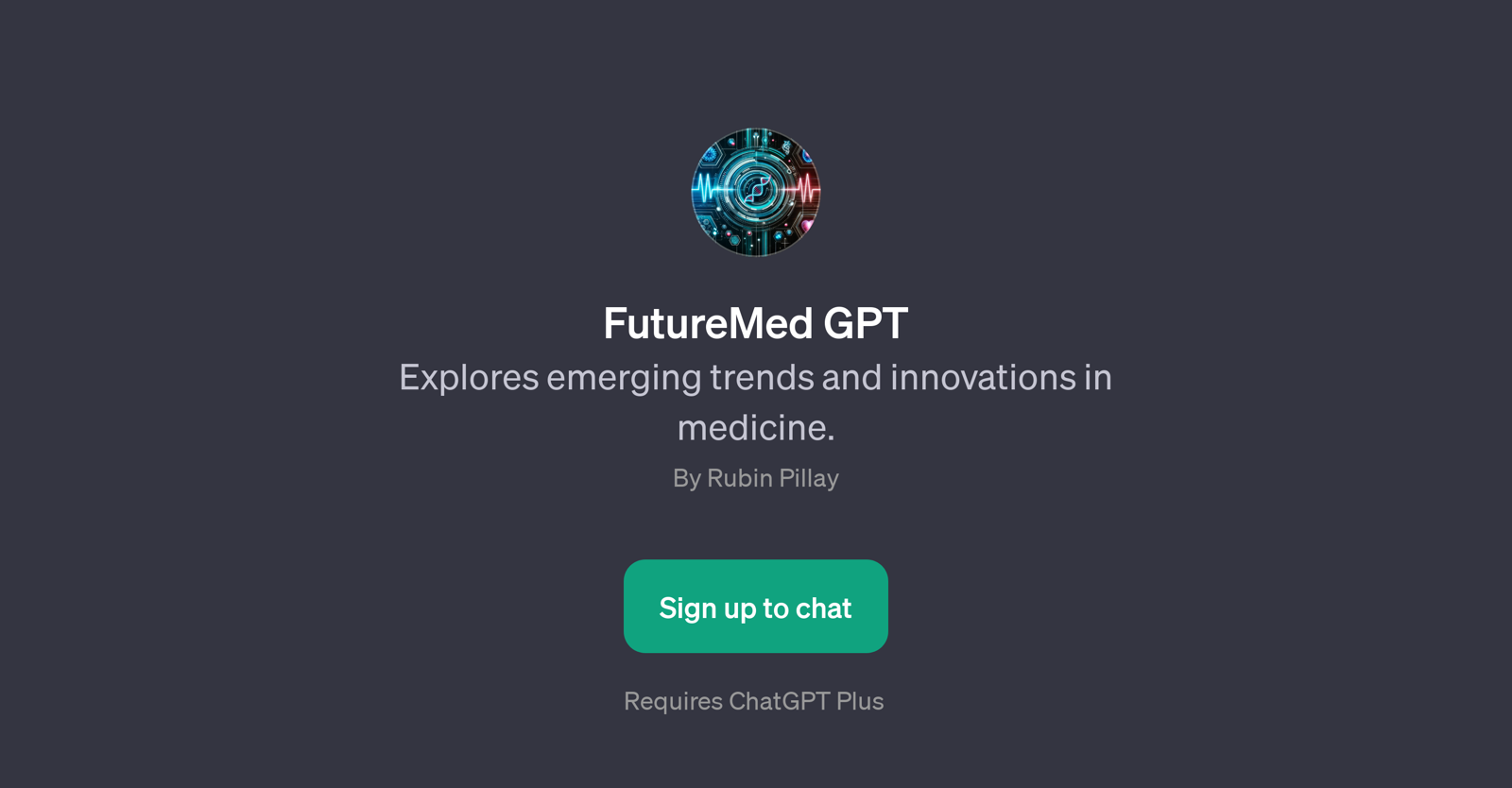FutureMed GPT website