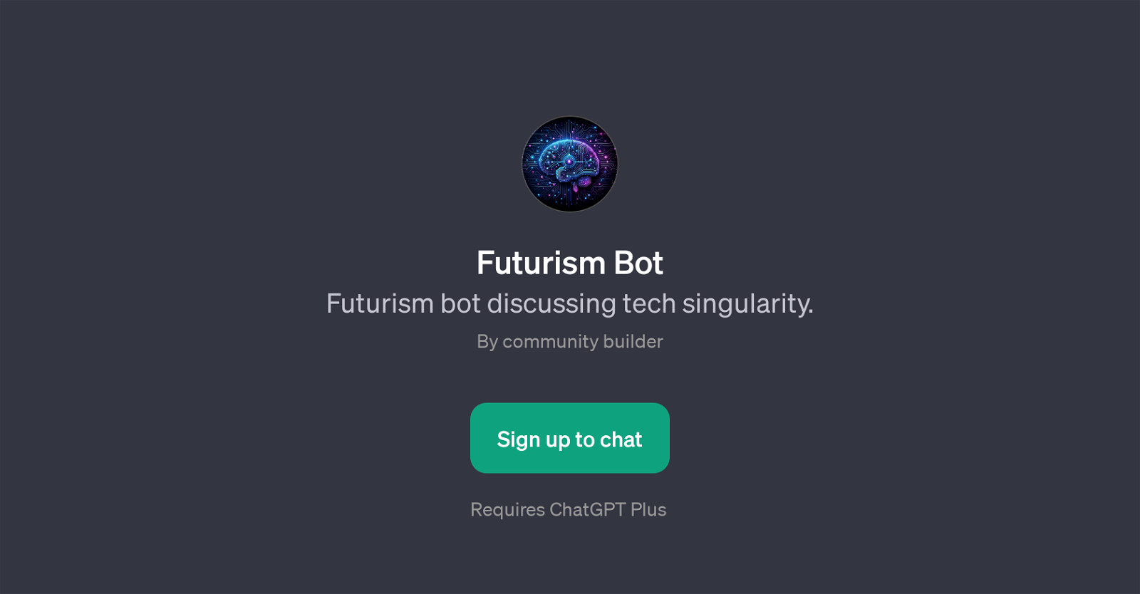 Futurism Bot website