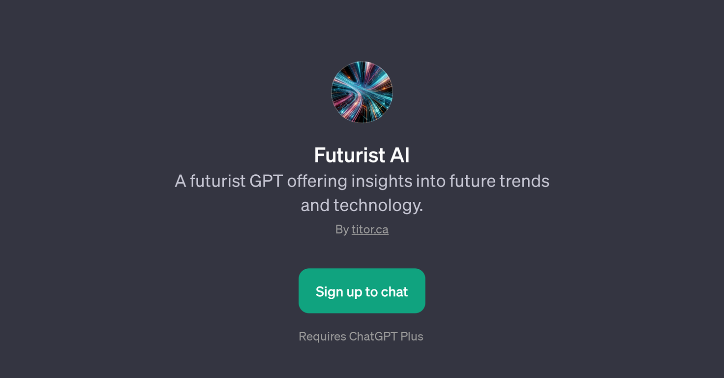 Futurist AI website