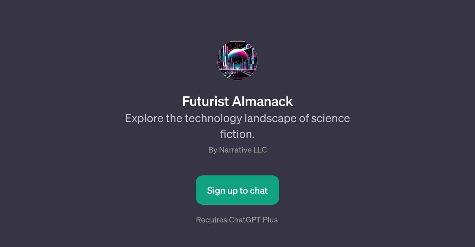 Futurist Almanack website