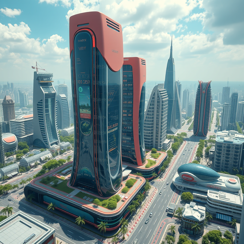 Futuristic Cities website