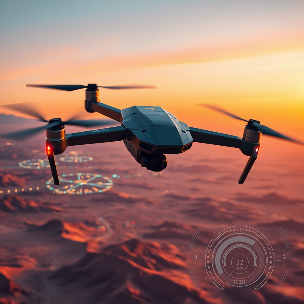 Futuristic Drone Wallpaper Creator website
