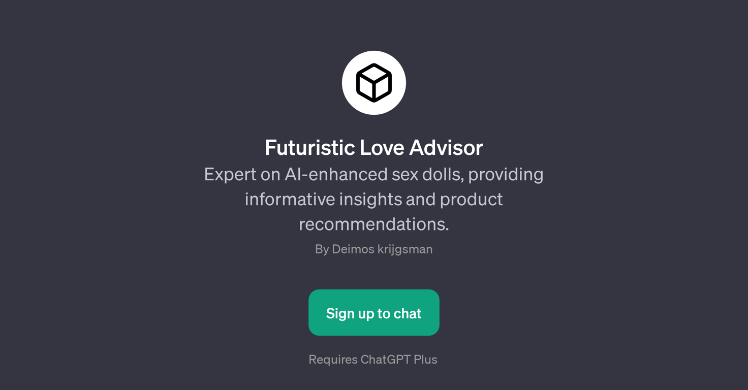 Futuristic Love Advisor website