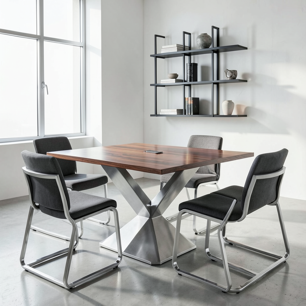 Futuristic Steel furniture website