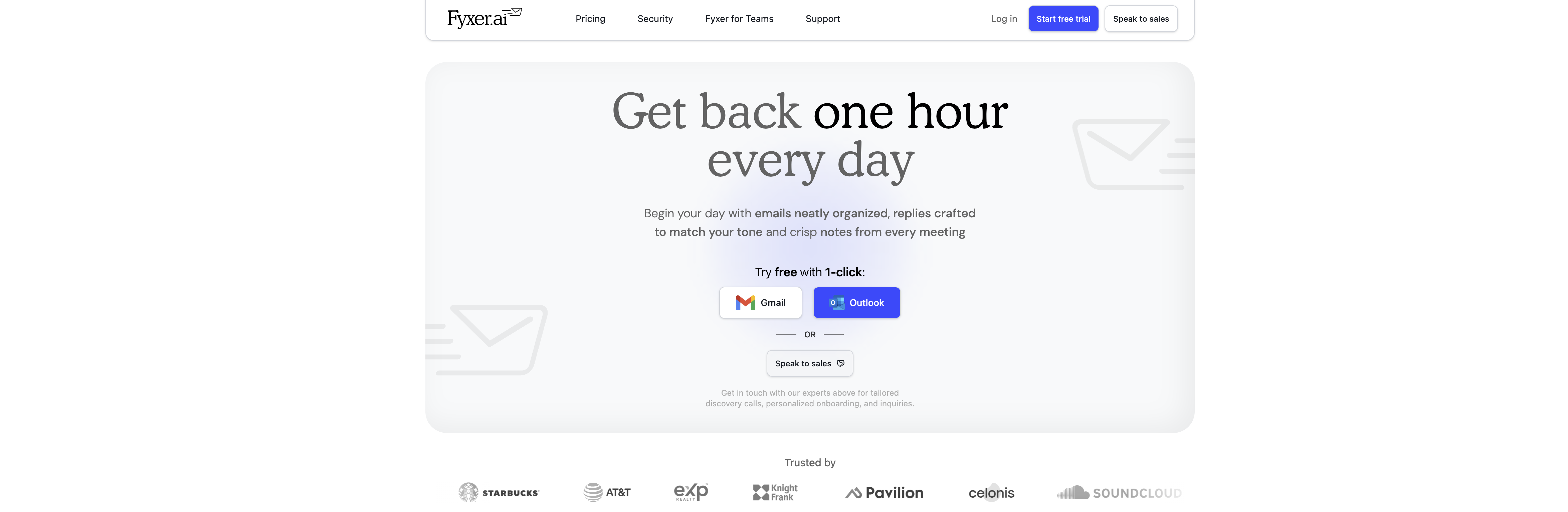 Fyxer.ai screenshot 1 Fyxer.ai screenshot 1