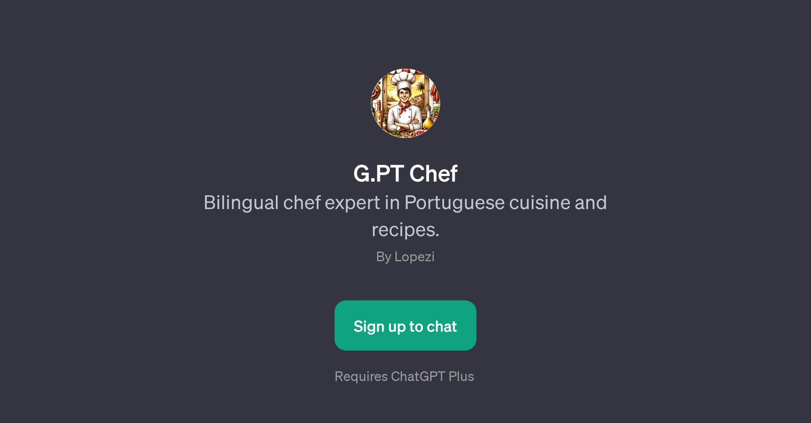 G.PT Chef website