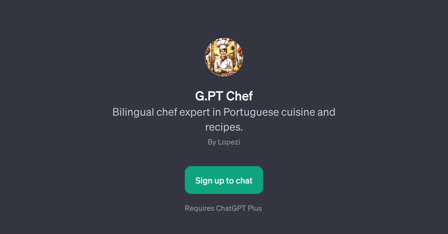 G.PT Chef website