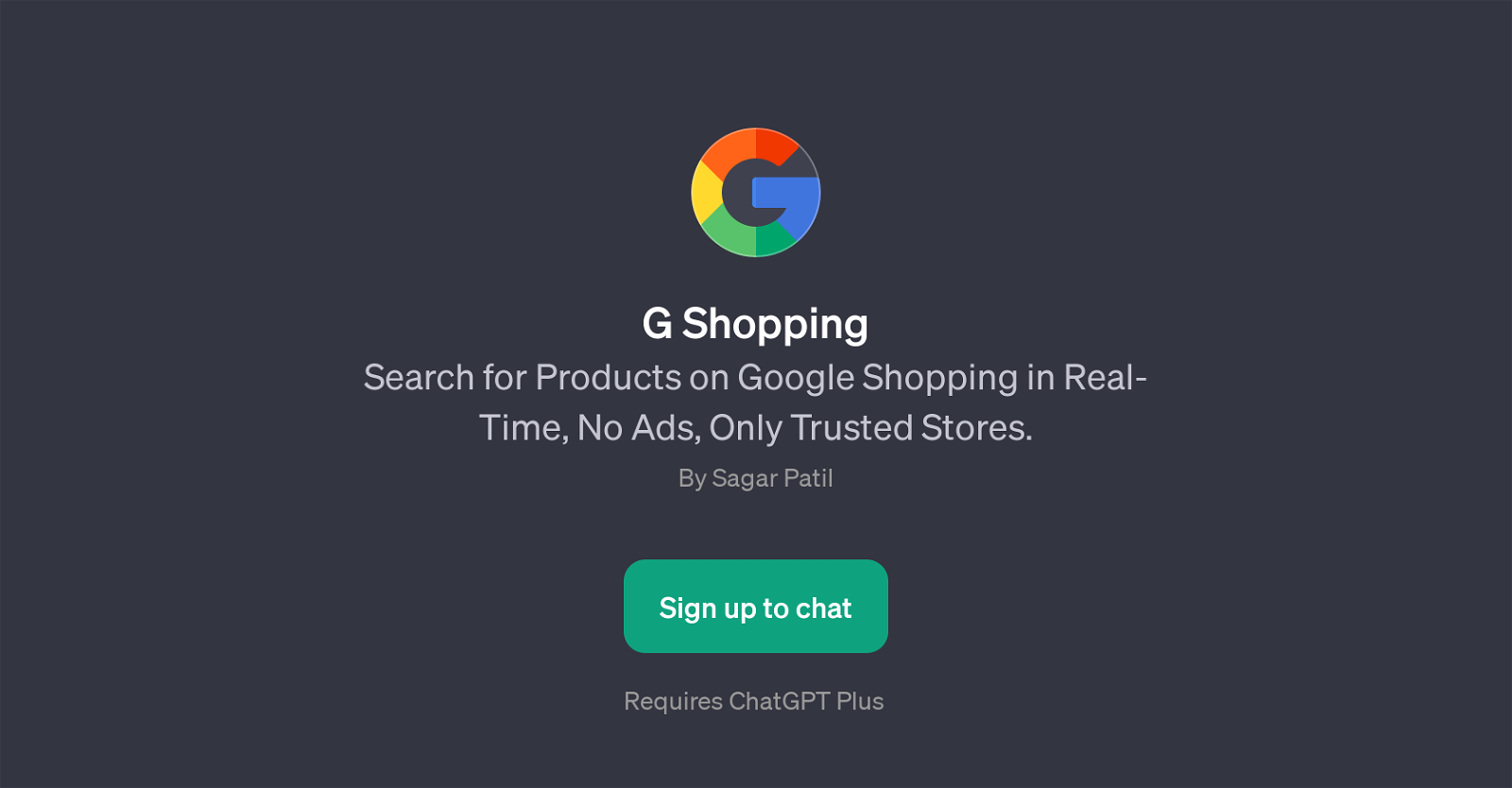 G Shopping website
