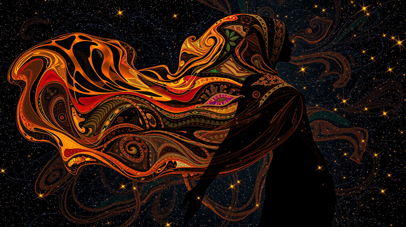 100000-spiral-word generated image
