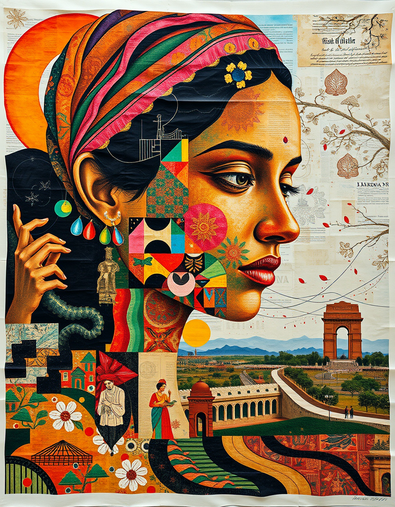 a-living-canvas-of-artistic-heritage generated image