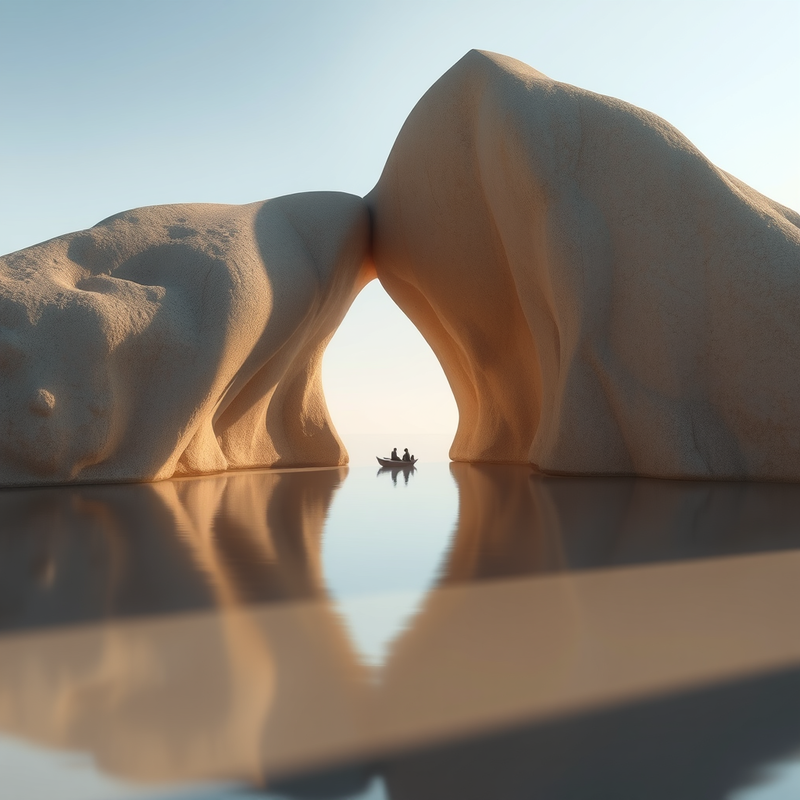 a-serene-and-calming-visual-experience generated image