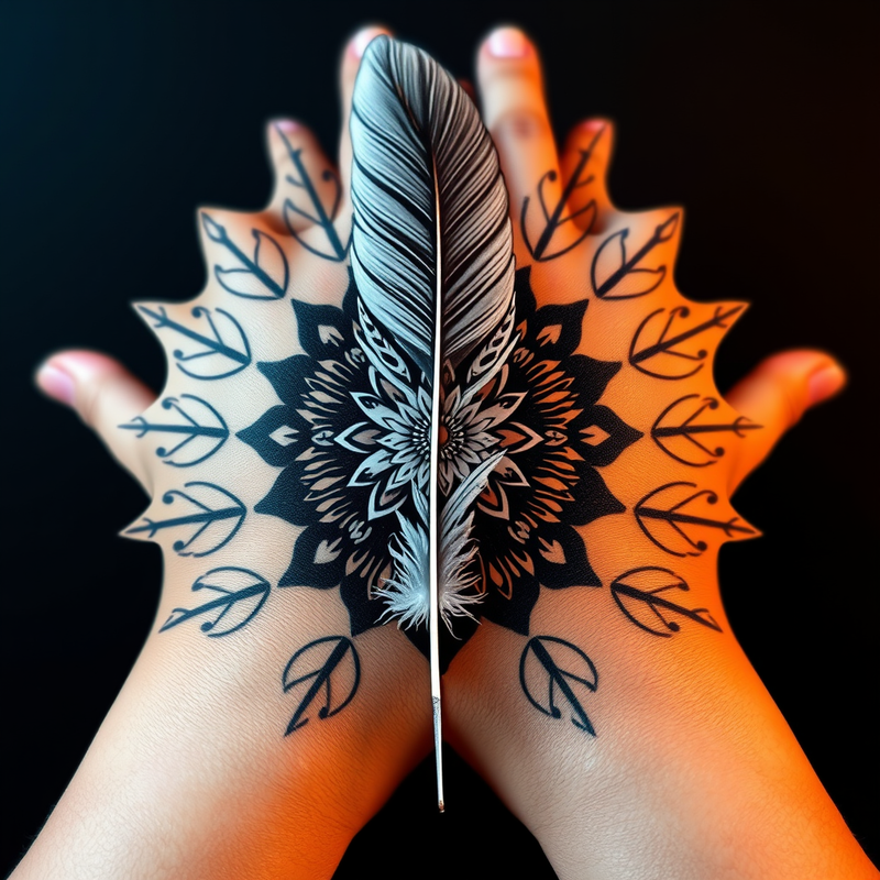 ai-tattoo-and-mehedi-design-editor-robot generated image