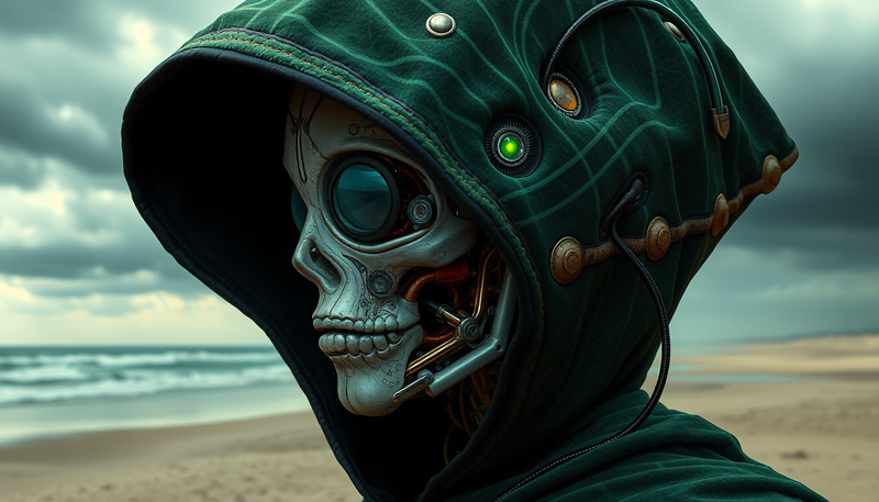 biomechanical-and-bio-organic generated image