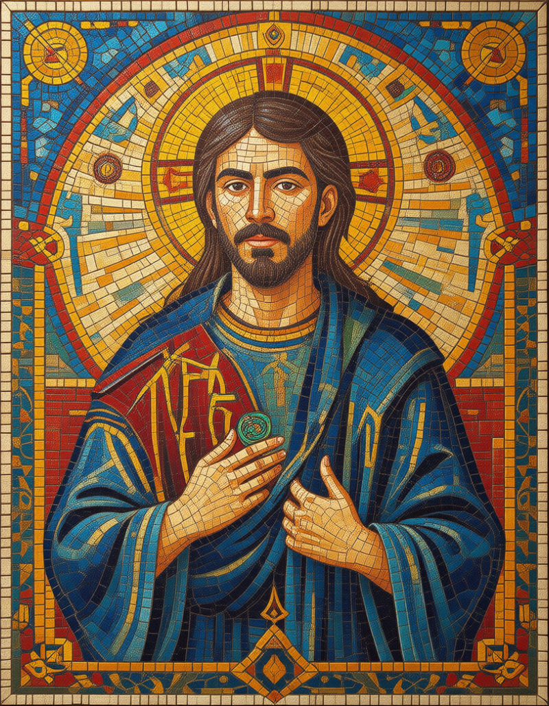 catholic-mosaics generated image