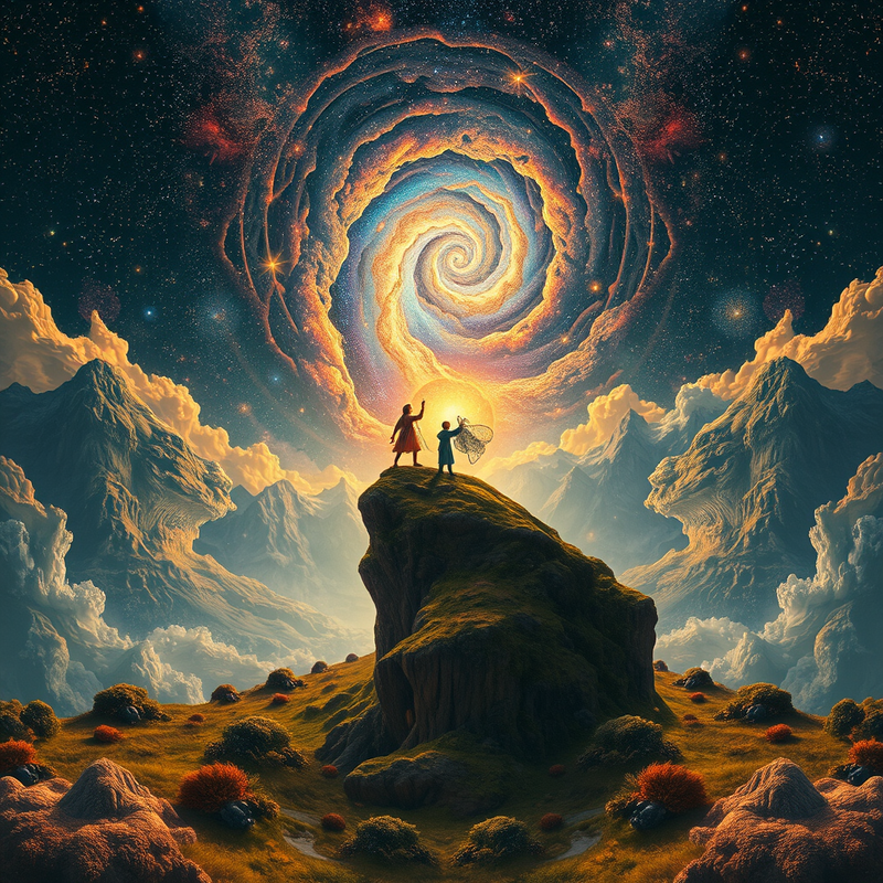 celestial-blossoms-in-divine-symphonies generated image