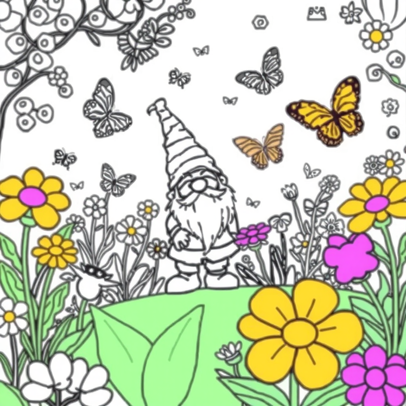Coloring page generator - (Free, No Signup AI Tool)