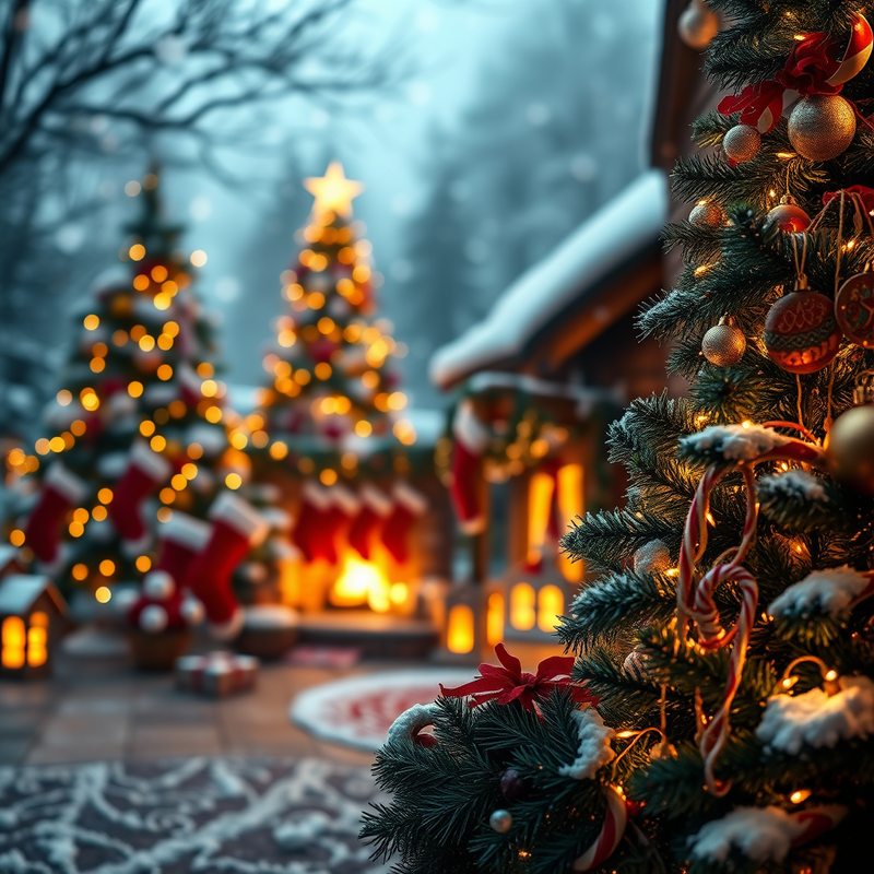 cozy-christmas-wallpapers generated image