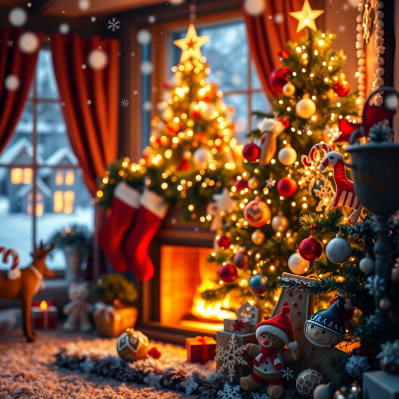 cozy-christmas-wallpapers generated image