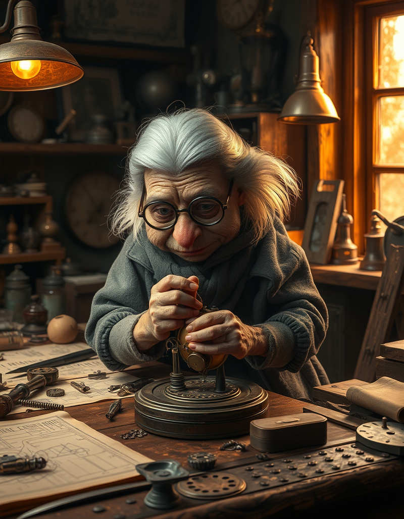 crafting-in-a-warm-workshop-scene generated image