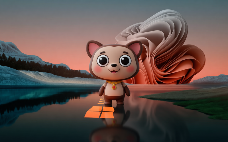 curious-cartoon-animal-characters generated image