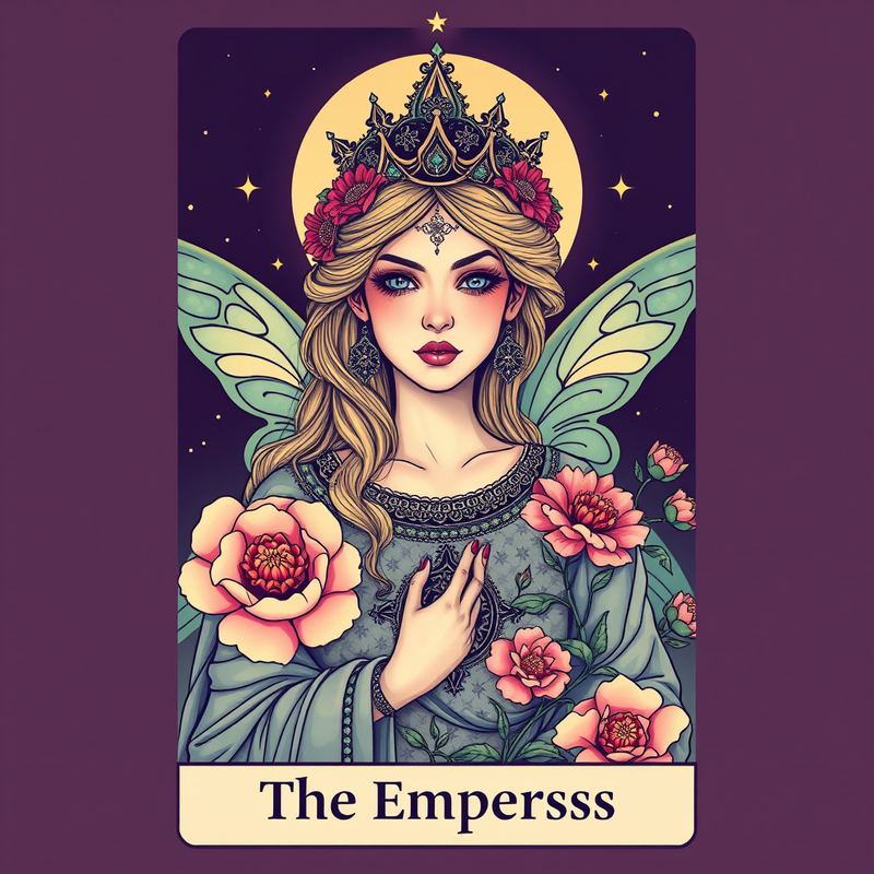 custom-style-tarot-card-creator generated image