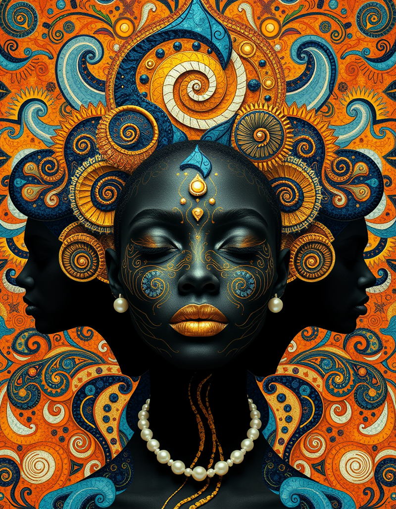 elephant-with-a-spiral-body generated image