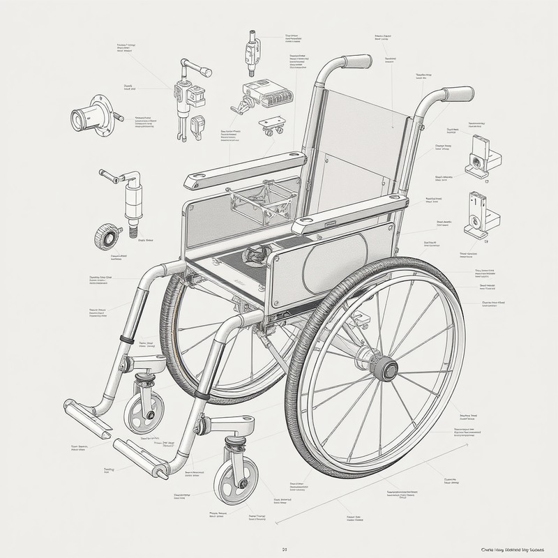 exploded-view generated image