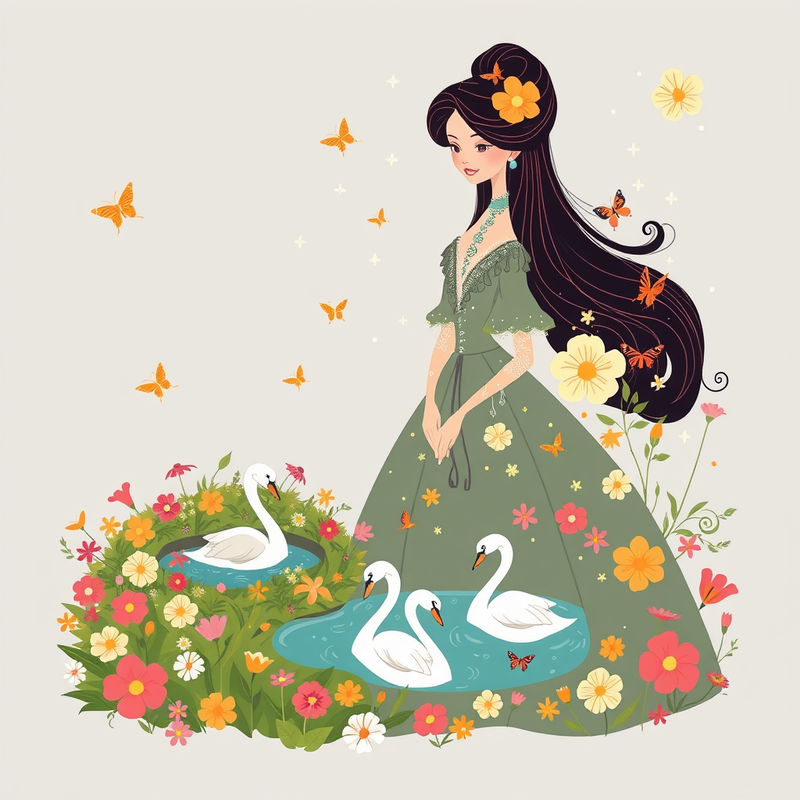 flat-cartoonish-illustration generated image