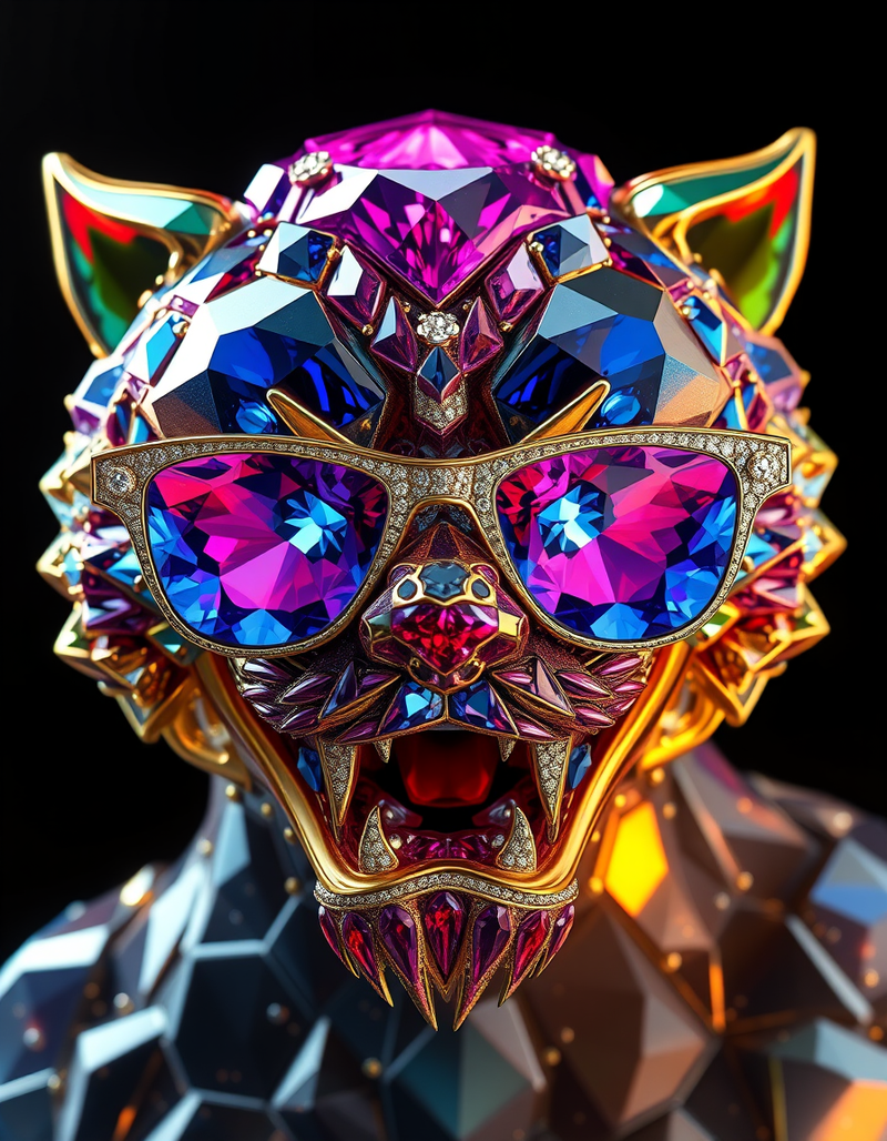 gem-encrusted-fantasy-in-a-magical-void generated image