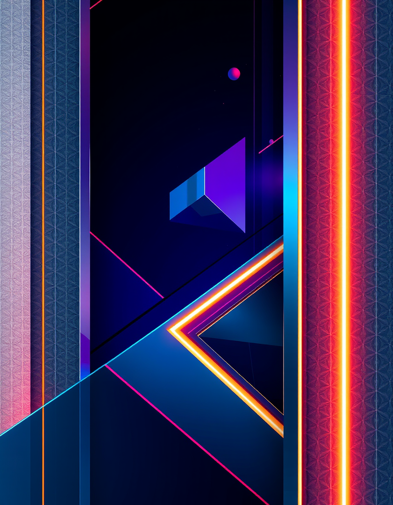 geometric-wallpapers generated image