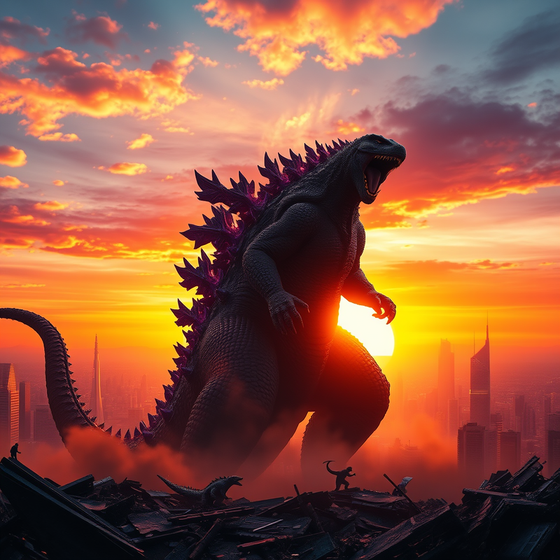 godzilla-wallpaper-creator generated image