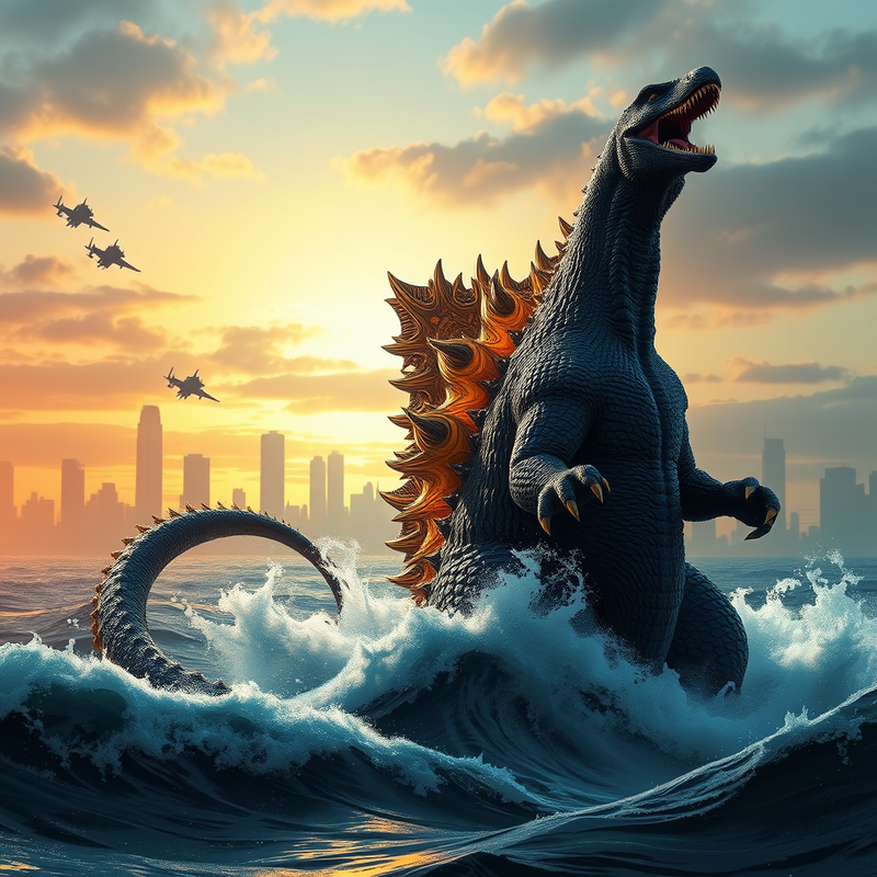 godzilla-wallpaper-creator generated image