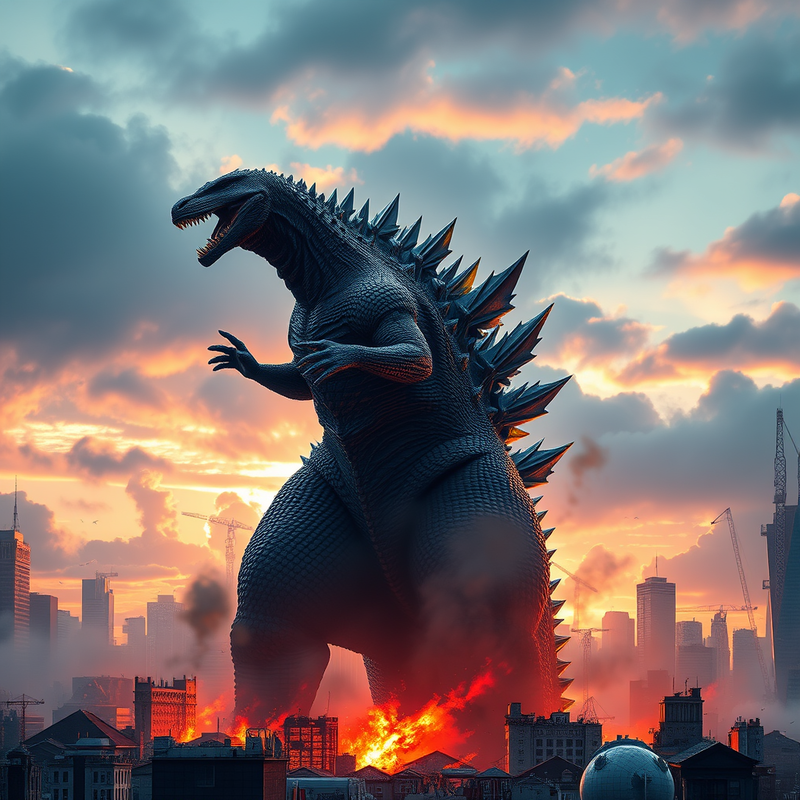 godzilla-wallpaper-creator generated image
