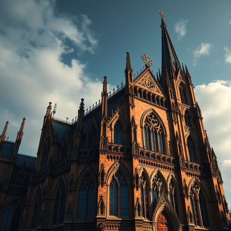 gothic-architecture-plans generated image