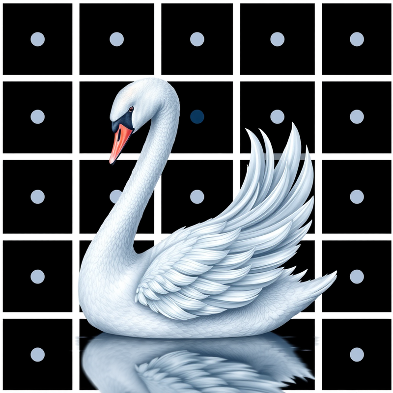 hermann-grid generated image