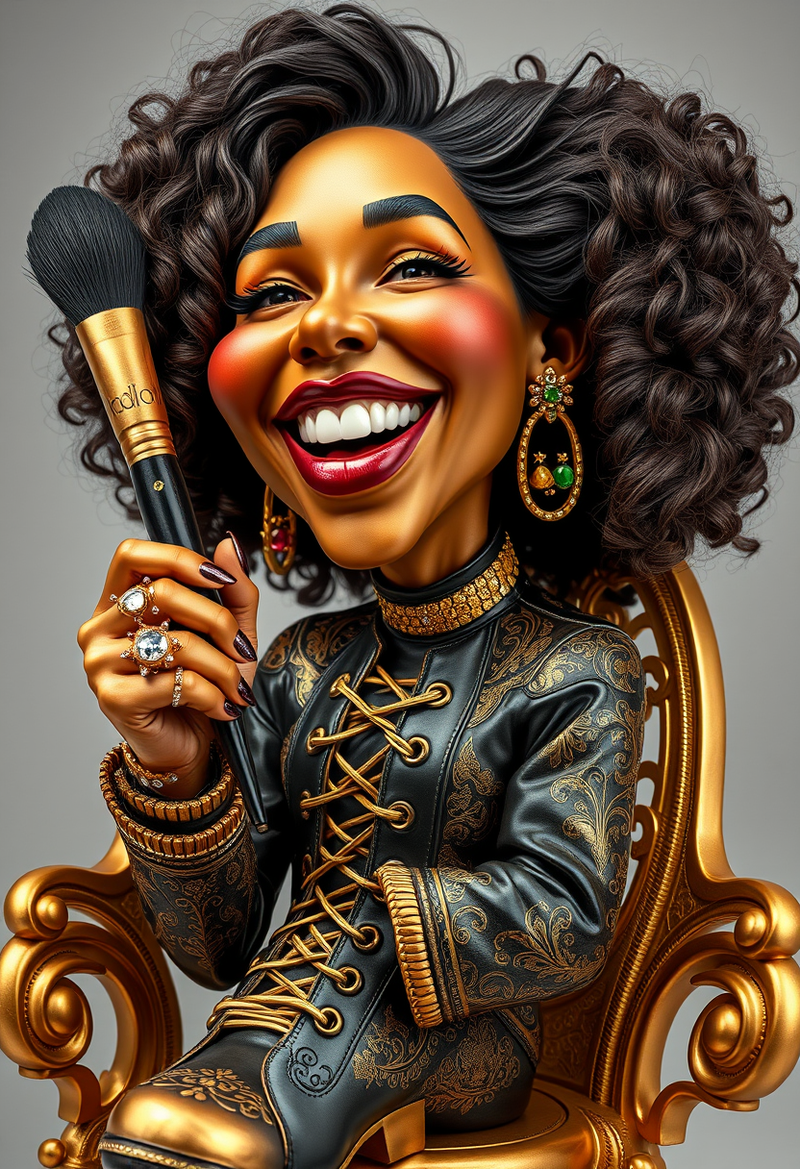 hilarious-close-up-caricature generated image