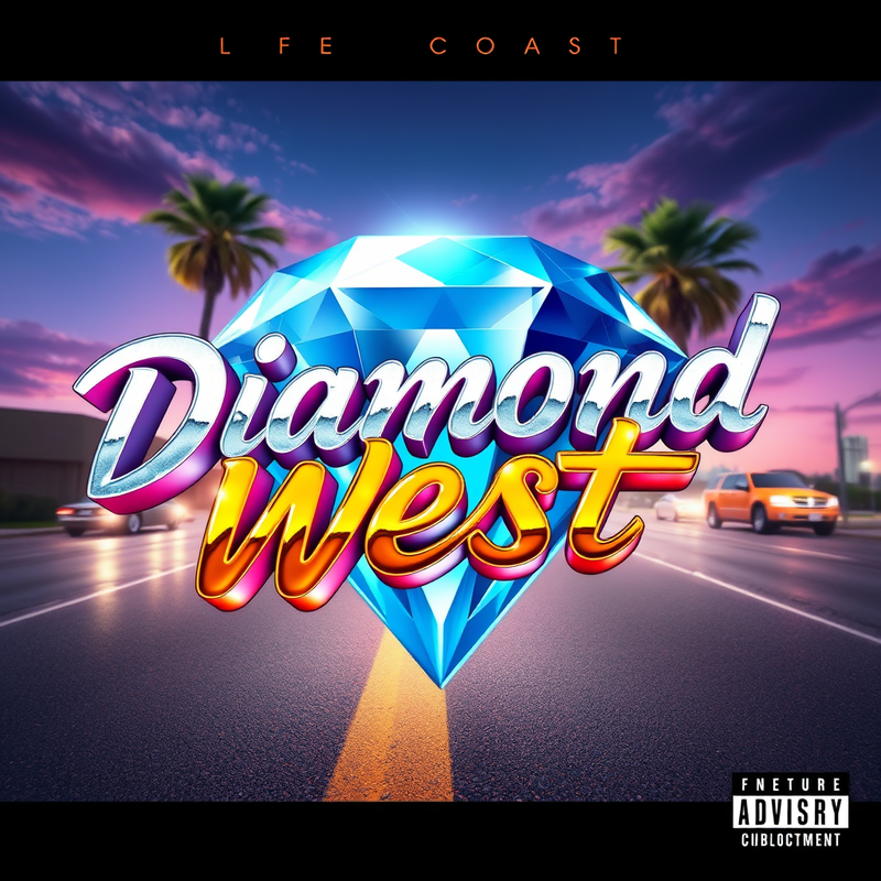 hip-hop-album-cover-art generated image