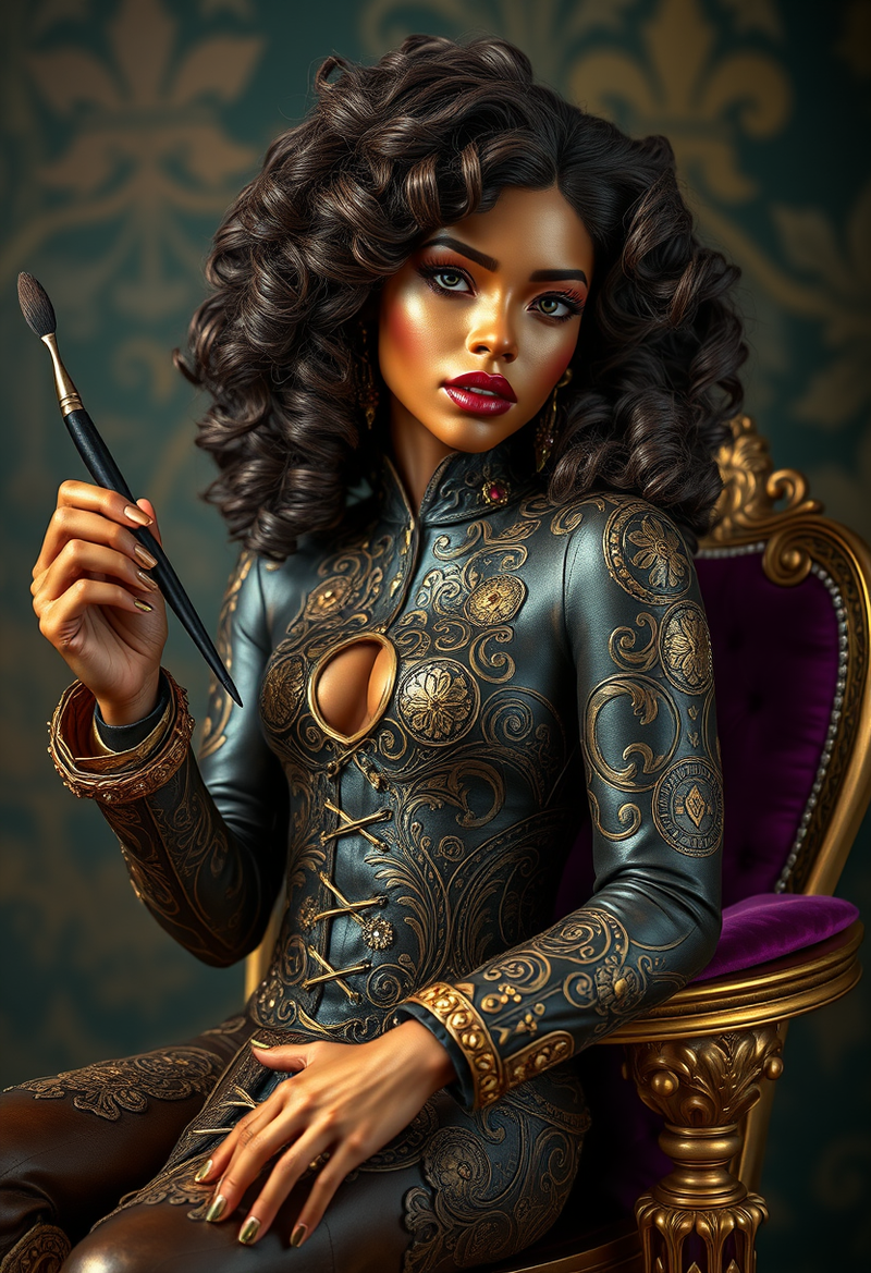 hyper-detailed-steampunk-portrait generated image