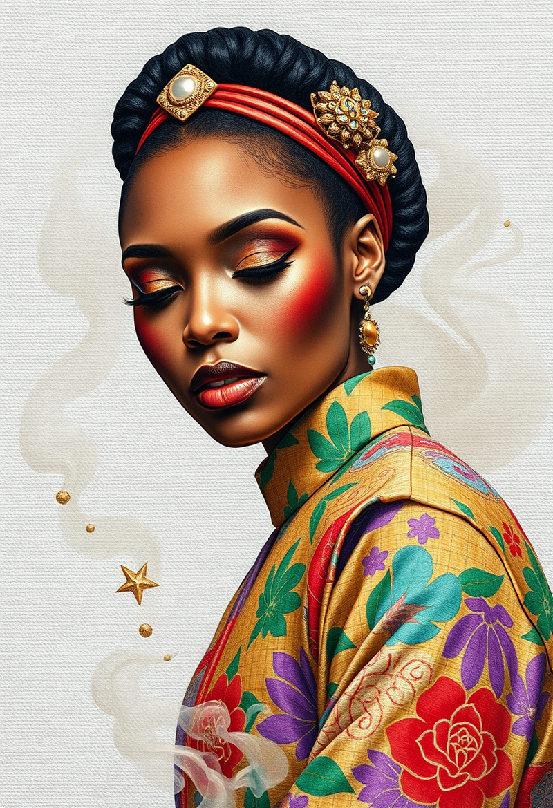 hyperrealistic-embossed-art generated image