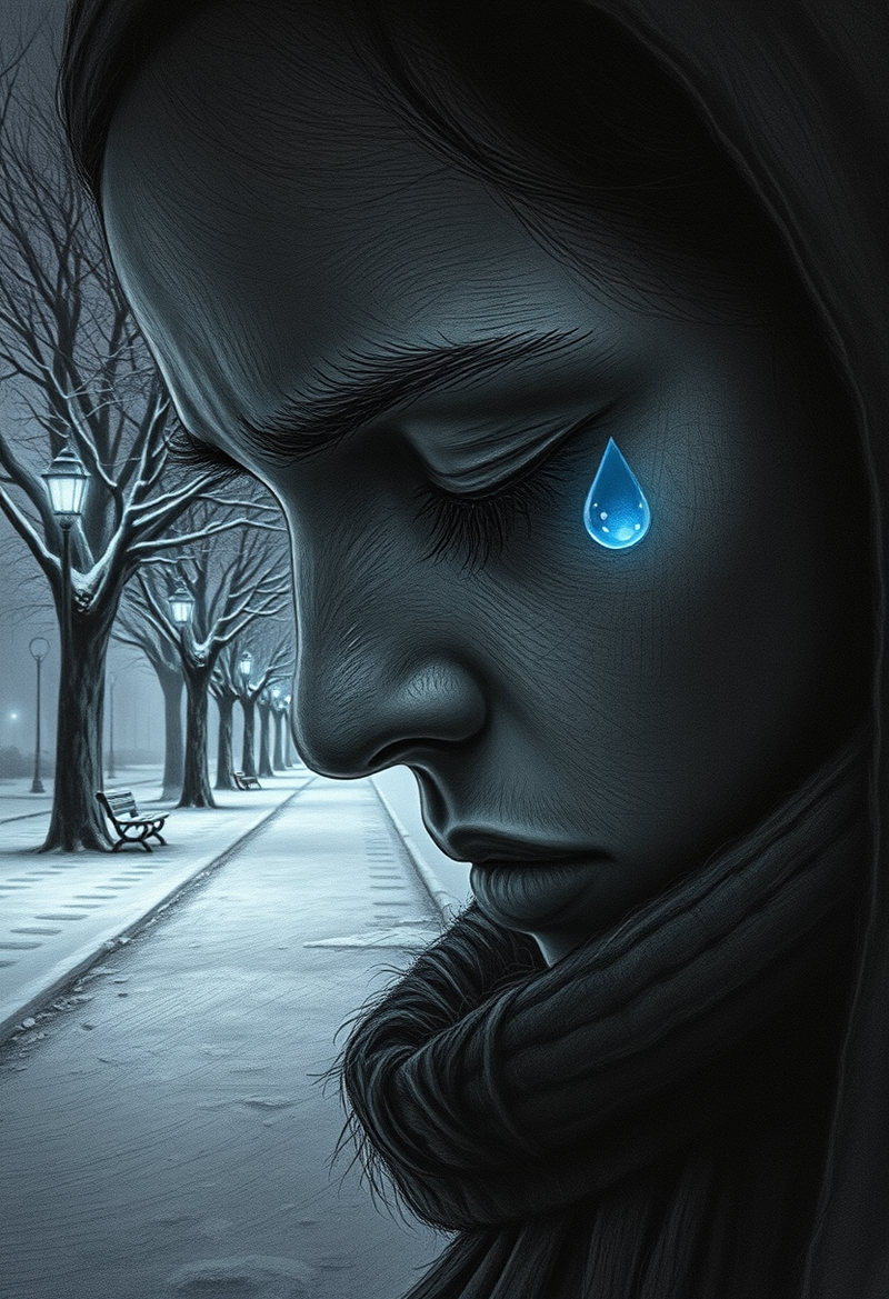 hyperrealistic-graphite-dream-with-selective-color-glow generated image